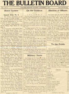 The Bulletin Board Nov. 1, 1913