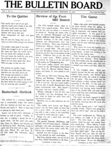 The Bulletin Board Jan. 15, 1914