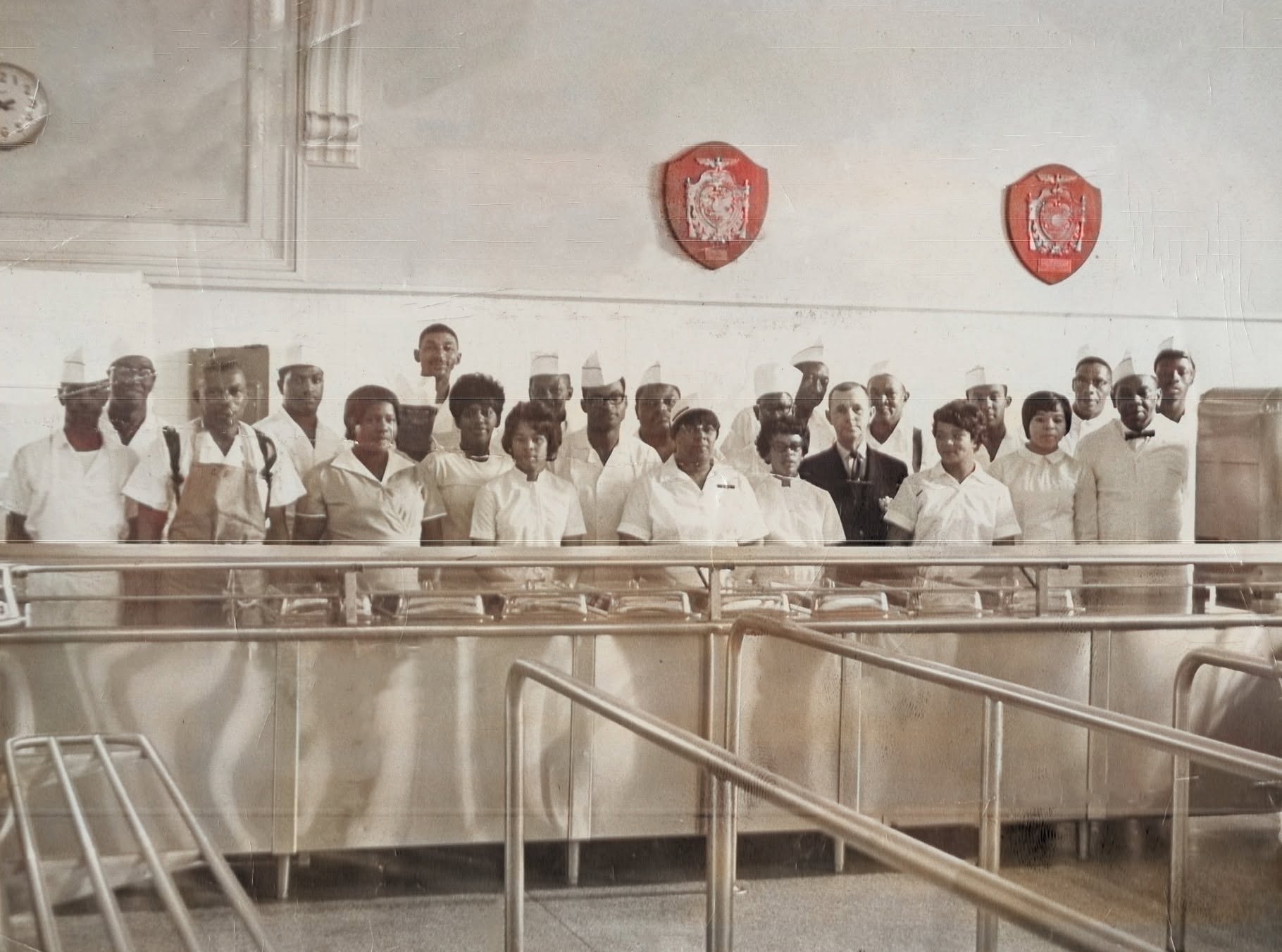 Mess Hall Kitchen Staff circa 1970