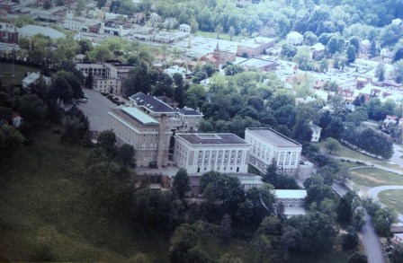 The Grounds of the Staunton Military Academy circa 1978