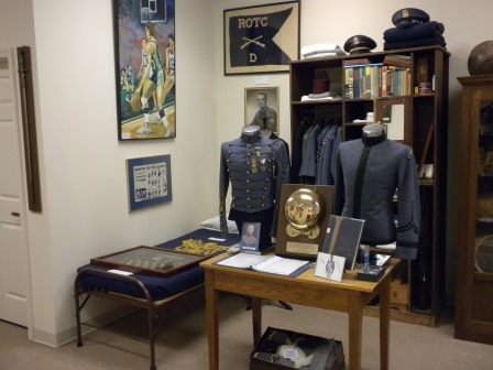 Mockup of Cadet Room in Museum circa 2014